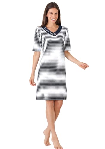 hajo Damen-Nachthemd Single-Jersey Marine Größe 48/50 hajo Damen-Nachthemd Single-Jersey Marine Größe 48/50 von hajo