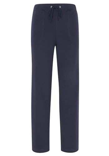 hajo Damen Sweathose Zippertaschen, Premium-Komfort Marine 24 von hajo