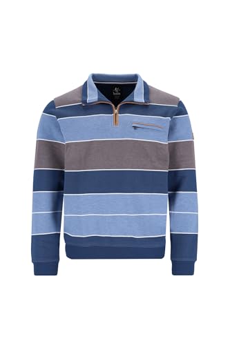 hajo Elastisches Sweatshirt in Pikee-Streifen von hajo