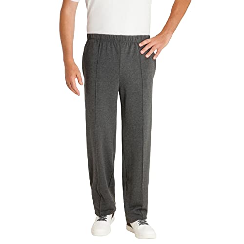 hajo Herren Freizeithose - Kurhose mit abgesteppter Bügelfalte, anthrazit Melange, Kurzgröße: 24 von hajo