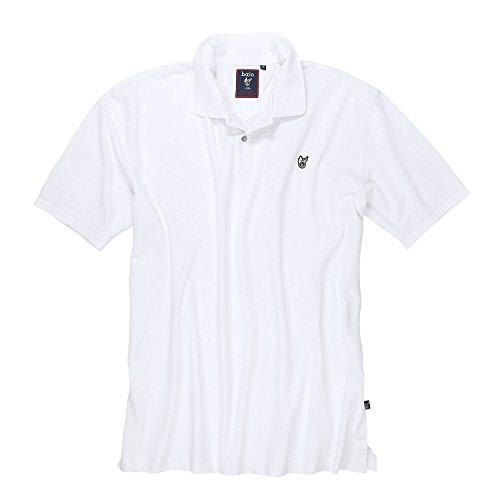 hajo Herren H Polopique 1/2" Stay Fresh Poloshirt, White (Weiß 200), XXX-Large (Herstellergröße: 58) von hajo