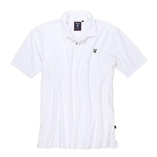 hajo Herren H Polopique 1/2" Stay Fresh Poloshirt, White (Weiß 200), XXXX-Large (Herstellergröße: 60) von hajo