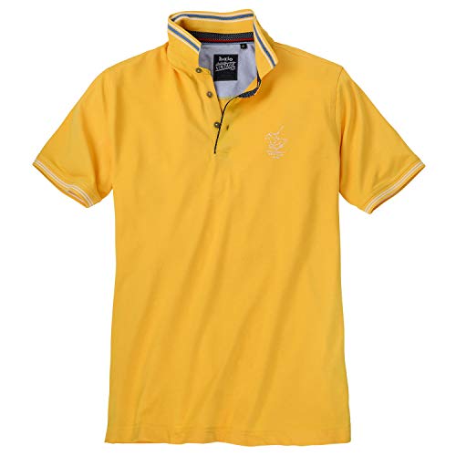 hajo Herren Poloshirt Pikee-Poloshirt Art. 26338 Gelb aus hochwertiger Baumwollmischung (as3, Numeric, Numeric_54, Regular, Regular) von hajo