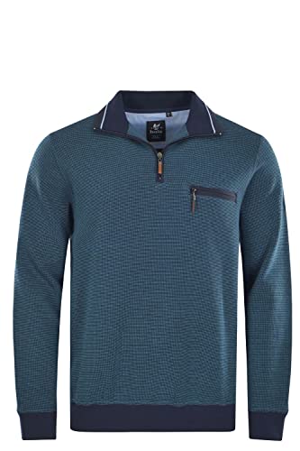 hajo Herren Sweatshirt Stay Fresh, Art. 2622/1, eisblau, 3XL von hajo