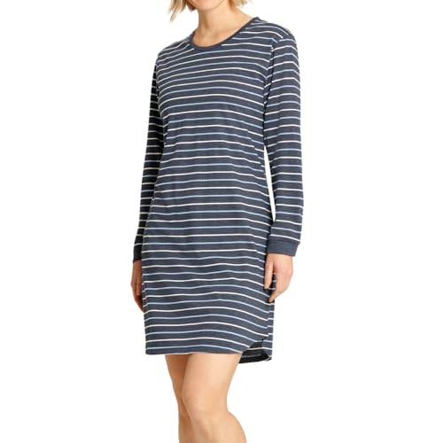 hajo - Klima Komfort - Nachthemd (36/38 Jeans Melange) von hajo