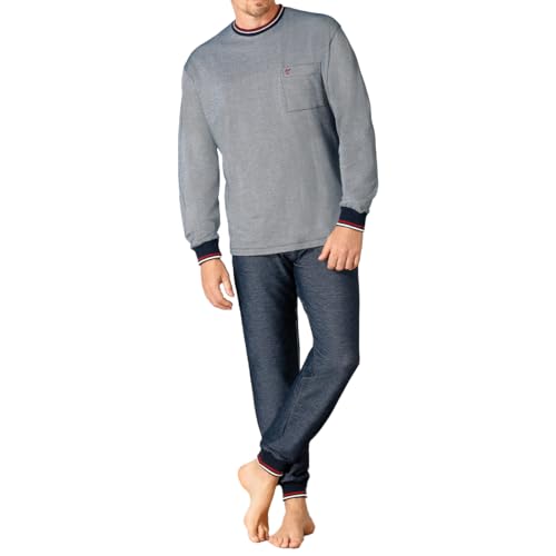 hajo - Klima Light - Schlafanzug (48 Marine) von hajo