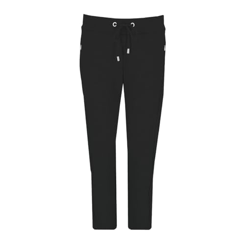 Hajo Damen Jogginghose (Homewear) Klima-Komfort, schwarz, 46 von hajo