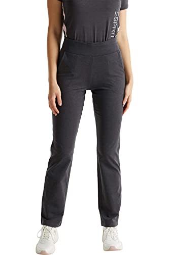 hajo Polo & Sportswear Damen Jogg-Pants Stay Fresh in Kurzgrößen anthrazitmelange 19 von hajo