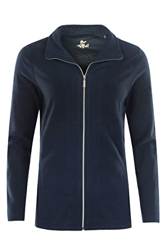 hajo Polo & Sportswear Damen Microfleece Jacke mit Zipper von hajo