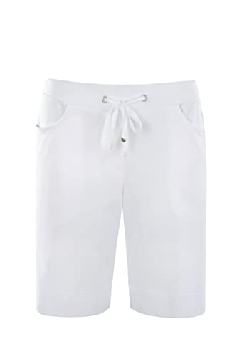 hajo Polo & Sportswear Damen Shorts Stay Fresh weiß 44 von hajo