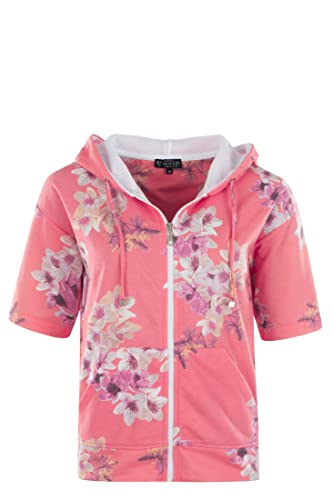 hajo Polo & Sportswear Damen Sweatjacke Blumendruck von hajo