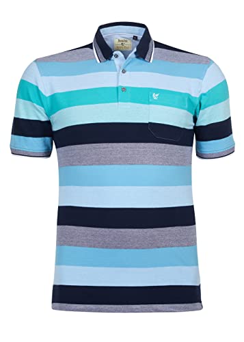 hajo Polo & Sportswear Herren Pikee-Polo Marine 50 von hajo