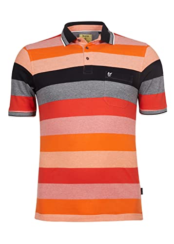 hajo Polo & Sportswear Herren Pikee-Polo schwarz 50 von hajo