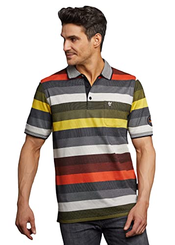 hajo Polo & Sportswear Herren Poloshirt schwarz 50 von hajo