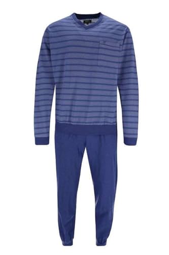 hajo Polo & Sportswear Herren Schlafanzug - Klima - Light, Ozean, 62 von hajo