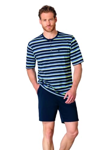 hajo Polo & Sportswear Herren Shorty Klima-Komfort, Marine, 48 von hajo