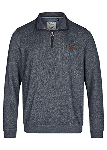 hajo Polo & Sportswear Herren Sweatshirt in Tweed-Melange von hajo