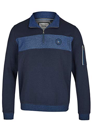 hajo Polo & Sportswear Herren Sweatshirt mit Flächenteilereinsatz von hajo