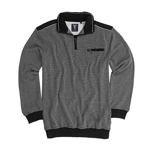 hajo Polo & Sportswear Herren Sweatshirt mit Troyerkragen von hajo