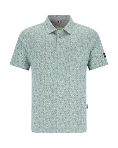 hajo Poloshirt Allover Bedruckt in Stay Fresh-Qualität thymian 54 von hajo
