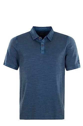 hajo Poloshirt Kurzarm Shirt Vintage Style 27388 638 blau, Herren-Größe:50 von hajo