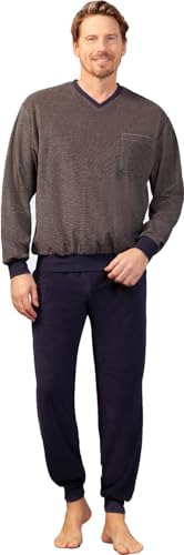 hajo Schlafanzug mit Bündchen, Frottee von hajo