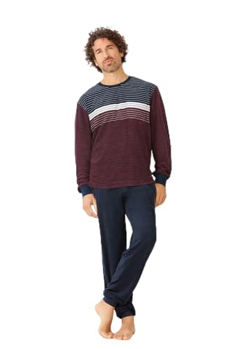 hajo Schlafanzug mit Bündchen, Klima-Frottee von hajo