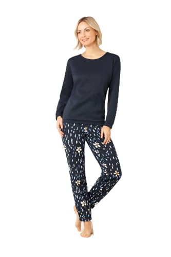 hajo Schlafanzug mit Bündchen, Klima-Komfort von hajo