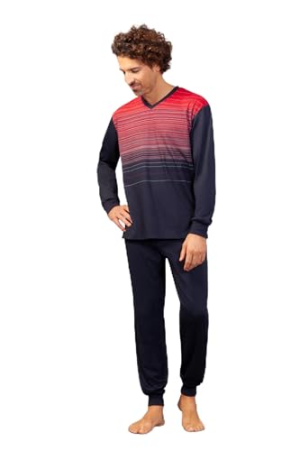 hajo Schlafanzug mit Bündchen, Klima-Komfort von hajo