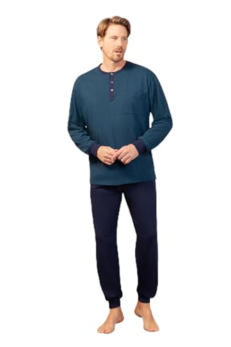 hajo Schlafanzug mit Bündchen, Klima-Light von hajo