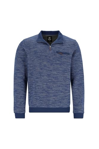 hajo Stehkragen-Sweatshirt mit Spots Allover von hajo
