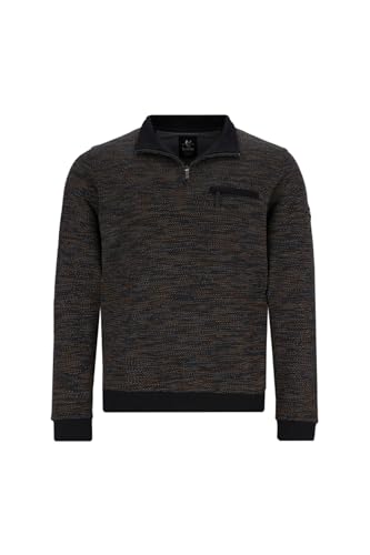 hajo Stehkragen-Sweatshirt mit Spots Allover von hajo