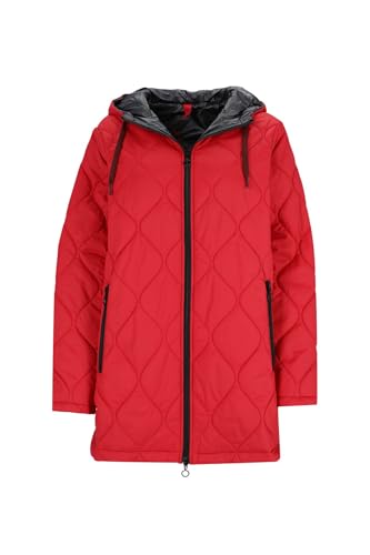 hajo Stepp-Kurzmantel mit Kapuze wattiert von hajo