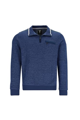 hajo Sweatshirt in Effektgarn mit Stehkragen von hajo