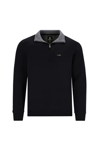 hajo gebrushtes Sweatshirt in Längsrippenstruktur von hajo