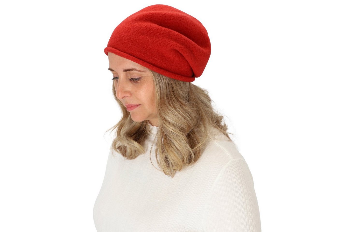 halsüberkopf Accessoires Beanie Mütze mit Rollrand modische Wintermütze von halsüberkopf Accessoires