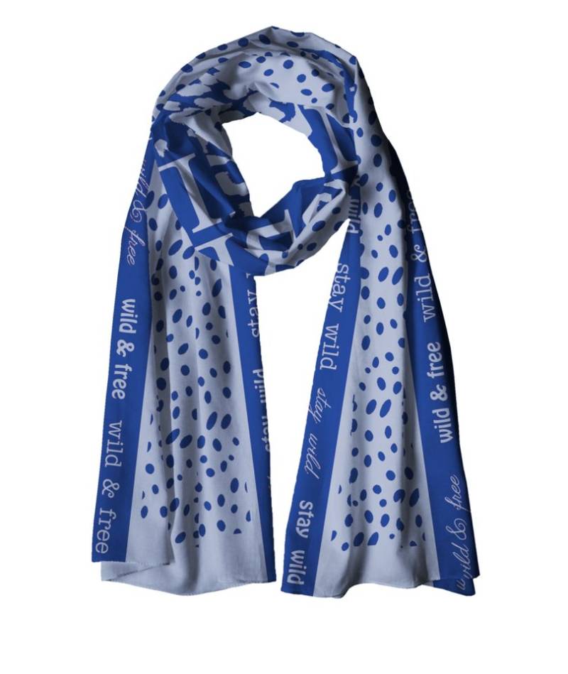 halsüberkopf Accessoires Modeschal Born to be wild, mit Punkten von halsüberkopf Accessoires