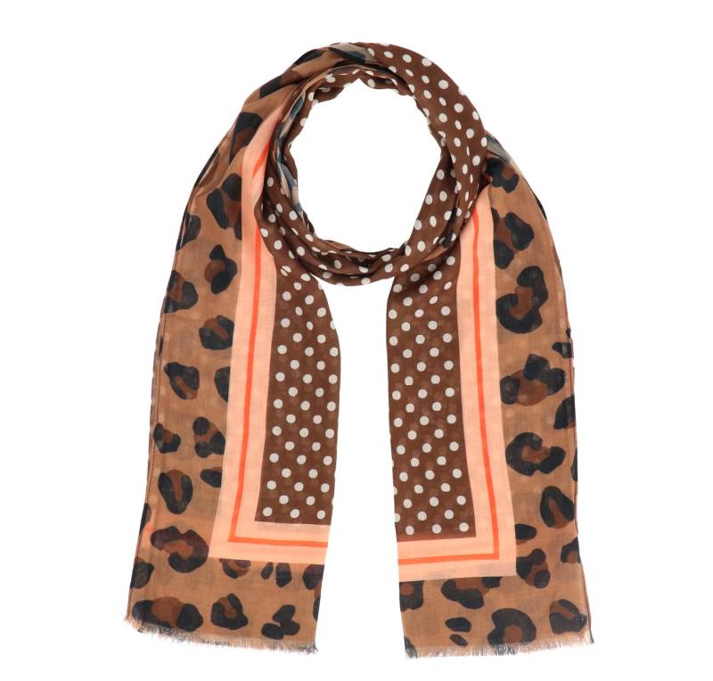 halsüberkopf Accessoires Modeschal Dots Patch, Cotton Feel von halsüberkopf Accessoires