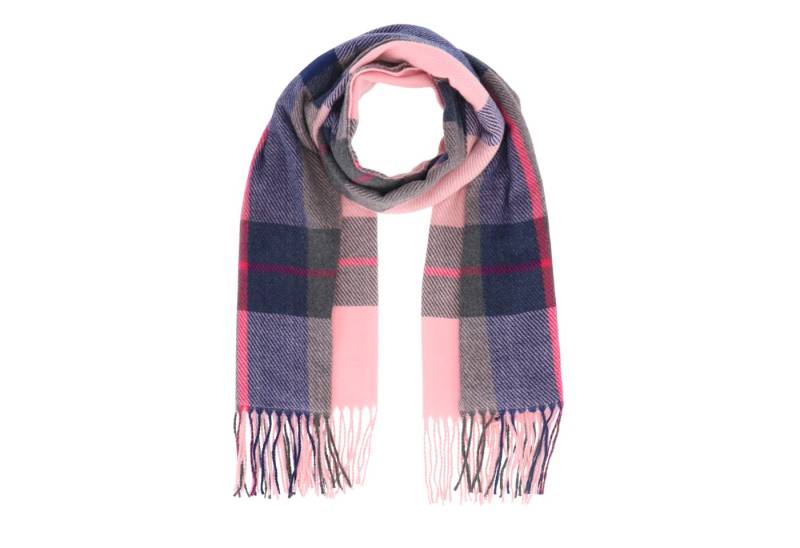 halsüberkopf Accessoires Modeschal Karo, feminine Farben von halsüberkopf Accessoires