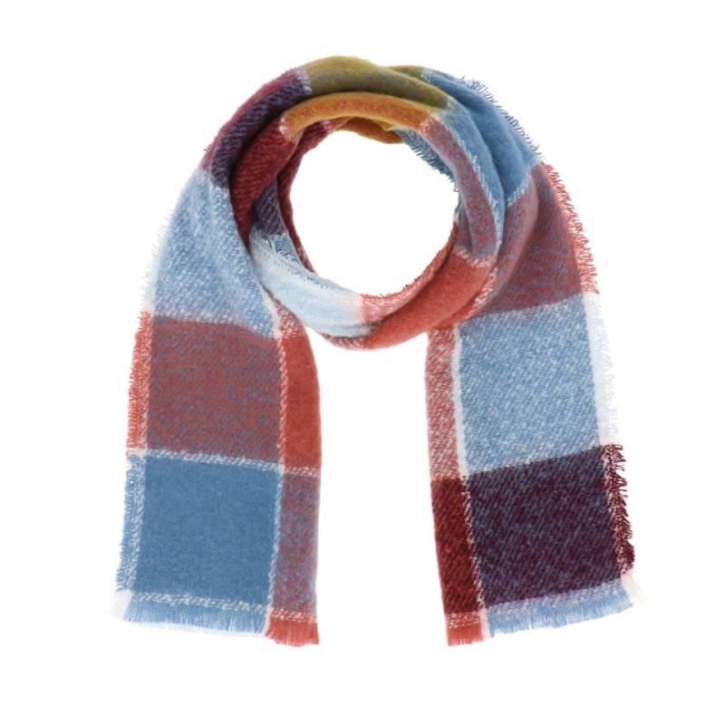 halsüberkopf Accessoires Modeschal Karo, mit Bouclégarn von halsüberkopf Accessoires