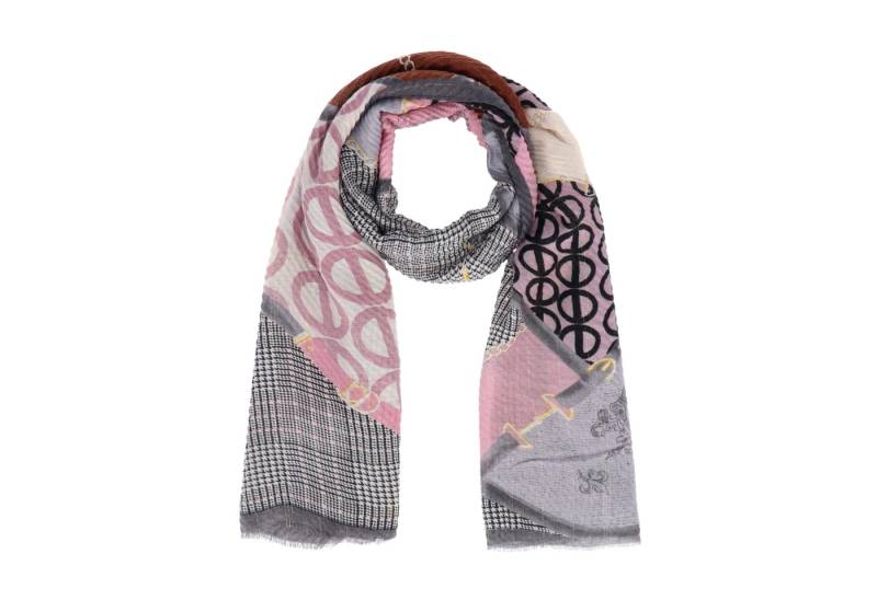 halsüberkopf Accessoires Modeschal Patch, leicht plissiert von halsüberkopf Accessoires