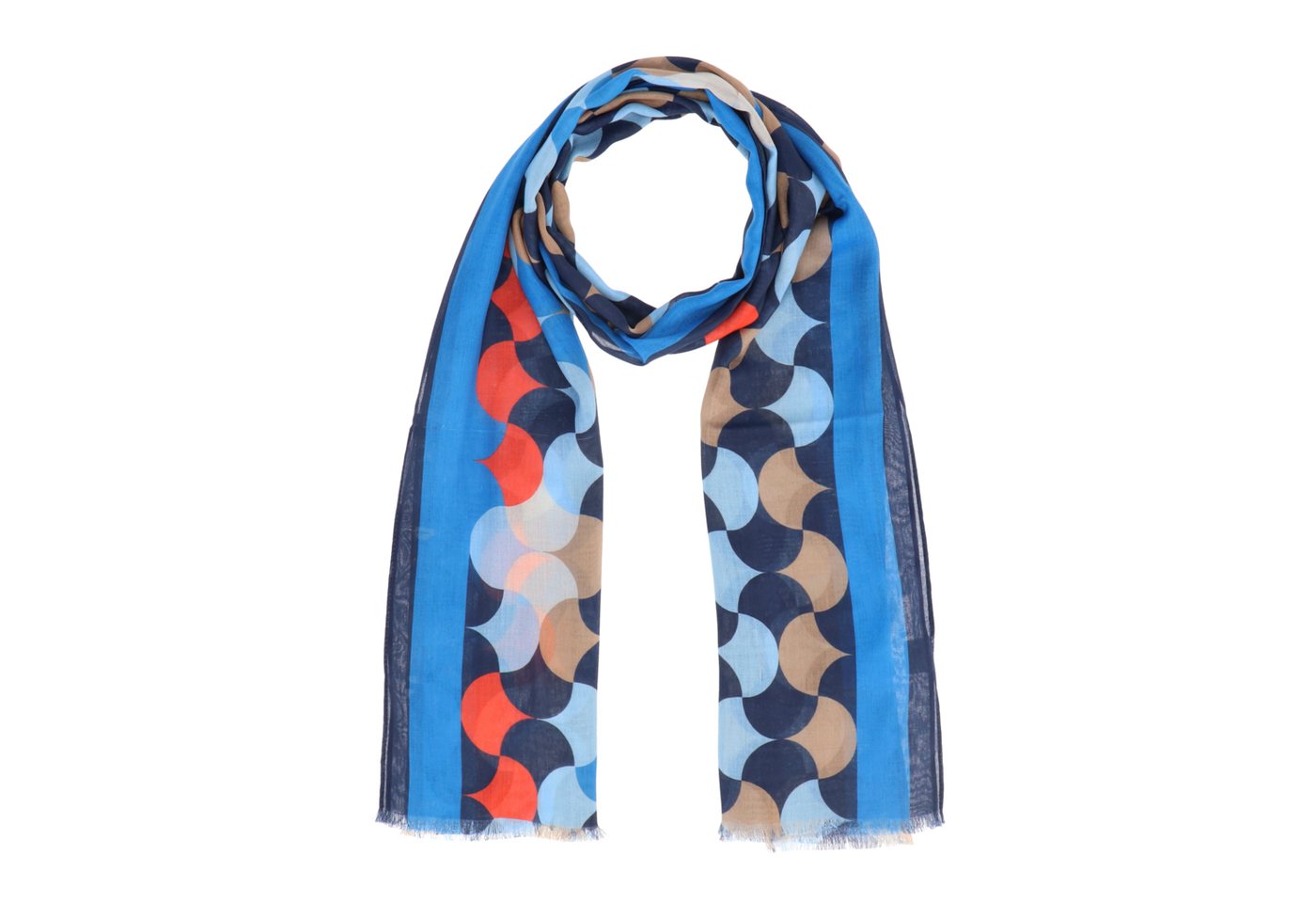 halsüberkopf Accessoires Modeschal Retro, Cotton Feel von halsüberkopf Accessoires