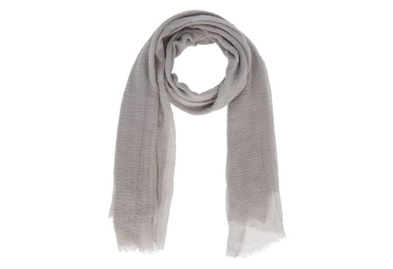 halsüberkopf Accessoires Modeschal Schal Uni Soft, mit umlaufender Fransenbordüre von halsüberkopf Accessoires