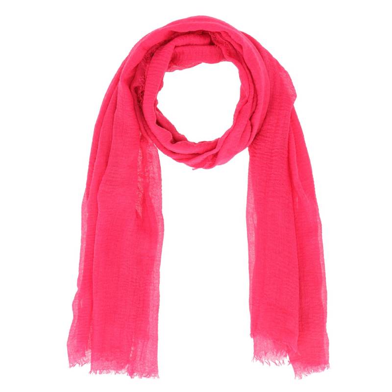 halsüberkopf Accessoires Modeschal Schal Uni Soft, mit umlaufender Fransenbordüre von halsüberkopf Accessoires