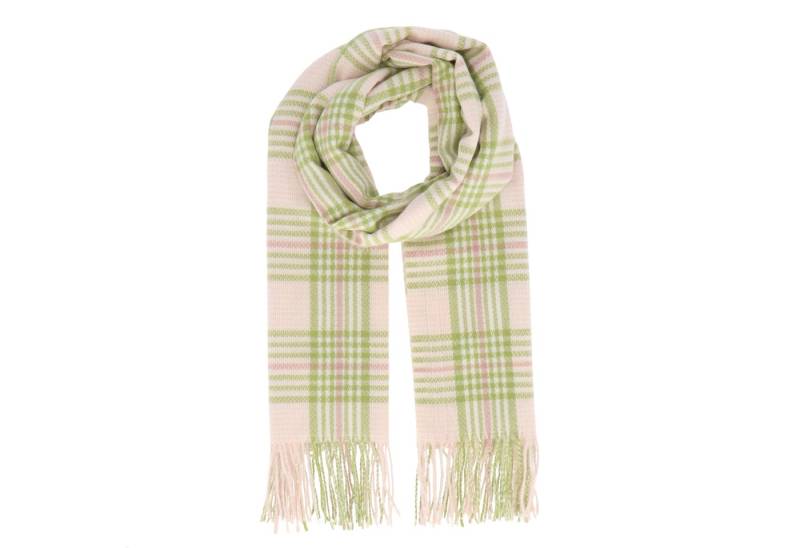 halsüberkopf Accessoires Modeschal Webschal Karo, mit langen Drehfransen von halsüberkopf Accessoires