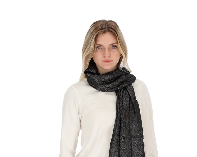 halsüberkopf Accessoires Modeschal modischer Glitzerschal, elegant schimmernd, aus weichem Material von halsüberkopf Accessoires