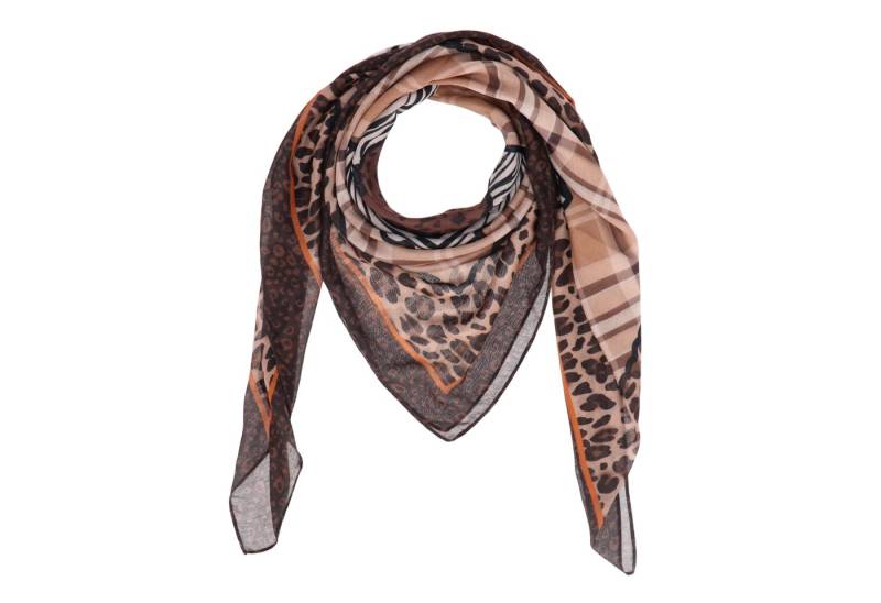 halsüberkopf Accessoires Modetuch Karo Patch, Cotton Feel von halsüberkopf Accessoires