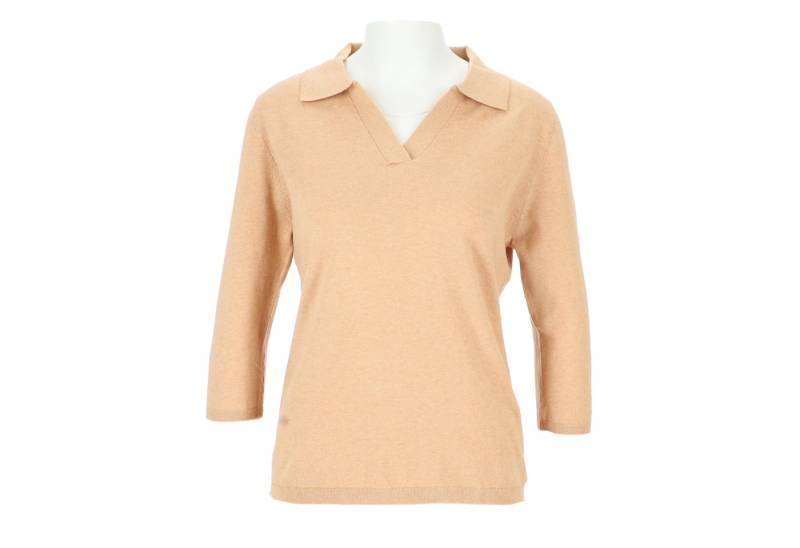 halsüberkopf Accessoires Poloshirt Feinstrickshirt mit 3/4-Arm Baumwolle-Kaschmir-Mix von halsüberkopf Accessoires