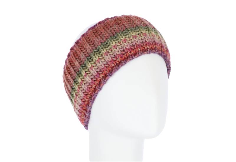 halsüberkopf Accessoires Stirnband Strickstrinband mit Farbverlauf und Fleeceeinsatz Made in Germany! von halsüberkopf Accessoires