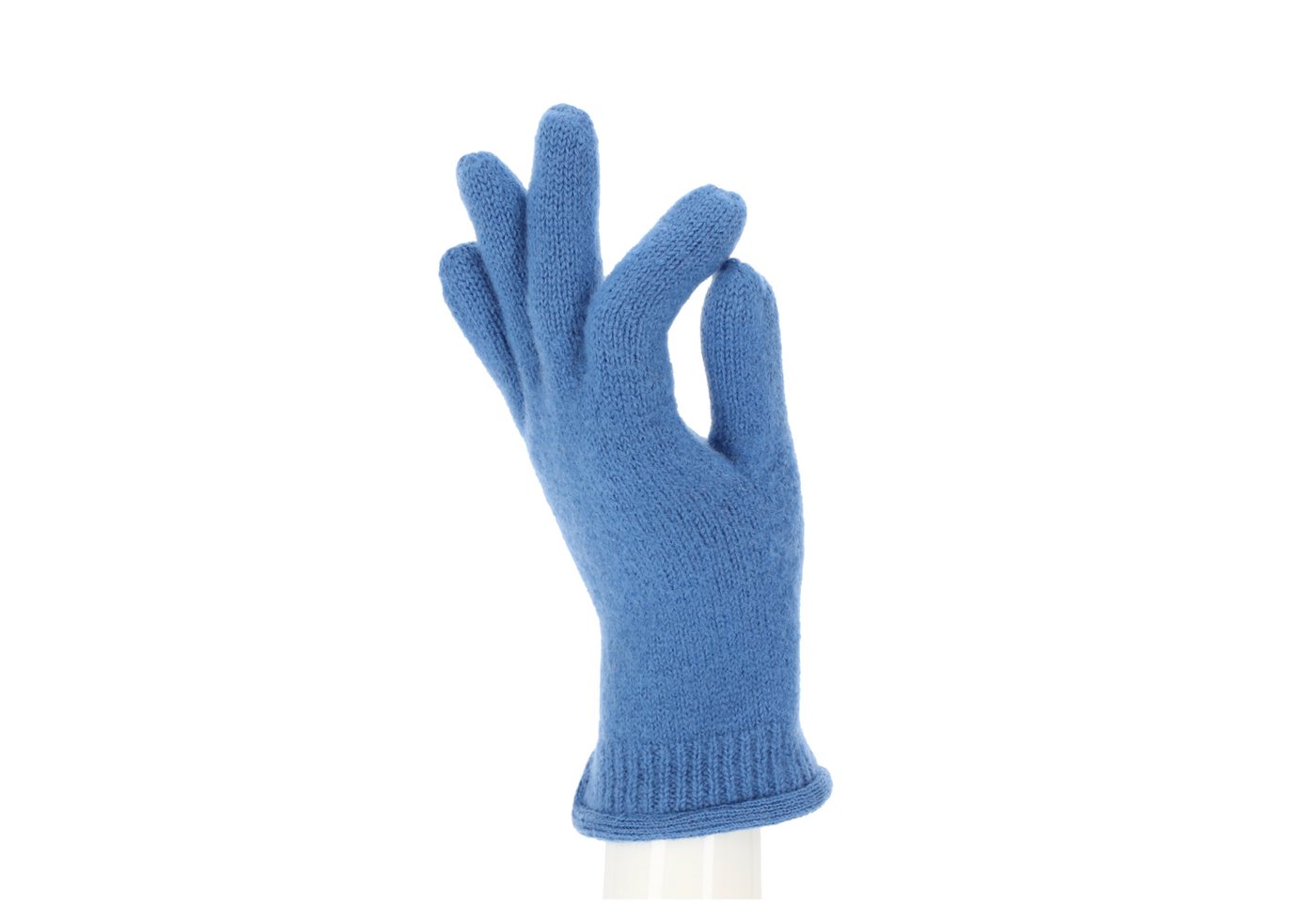 halsüberkopf Accessoires Strickhandschuhe Fingerhandschuh Feinstrick, leicht gewalkt reine Wolle von halsüberkopf Accessoires